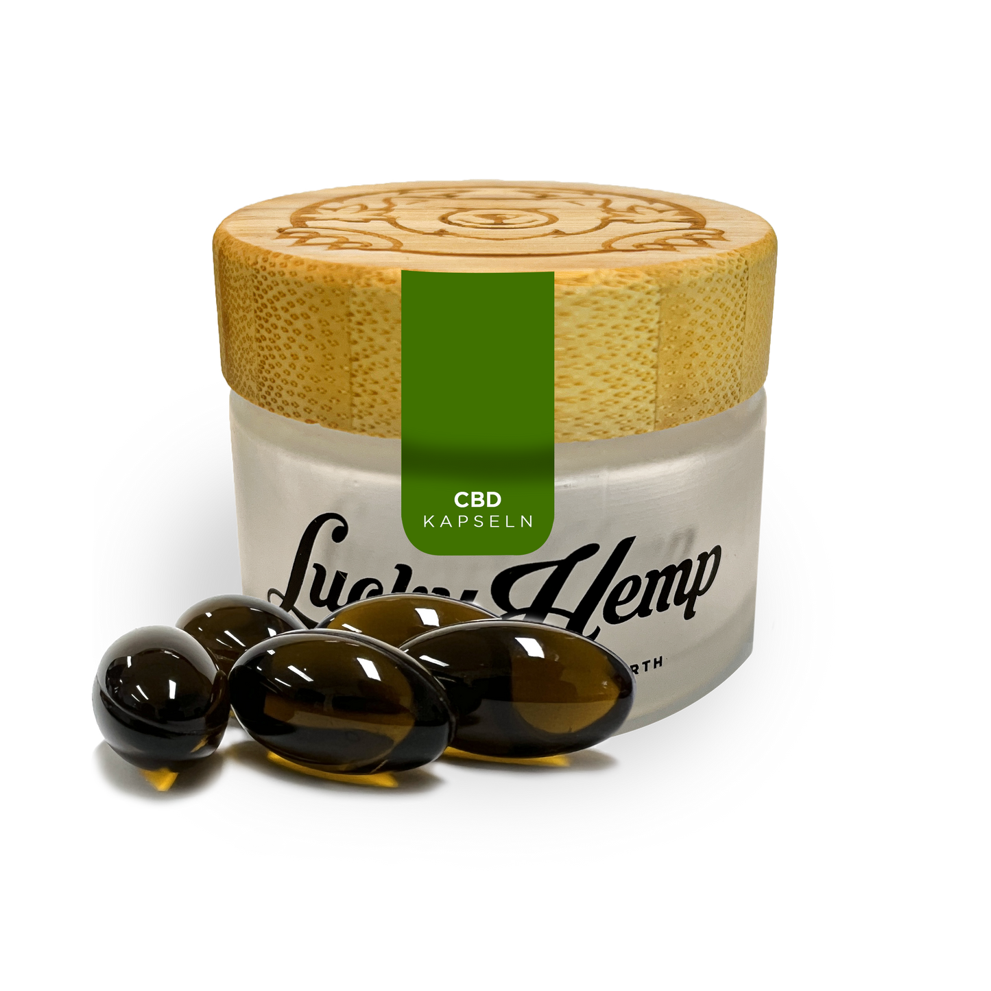 CBD-Kapseln 79% CBD Schlummerpillen Lucky Hemp