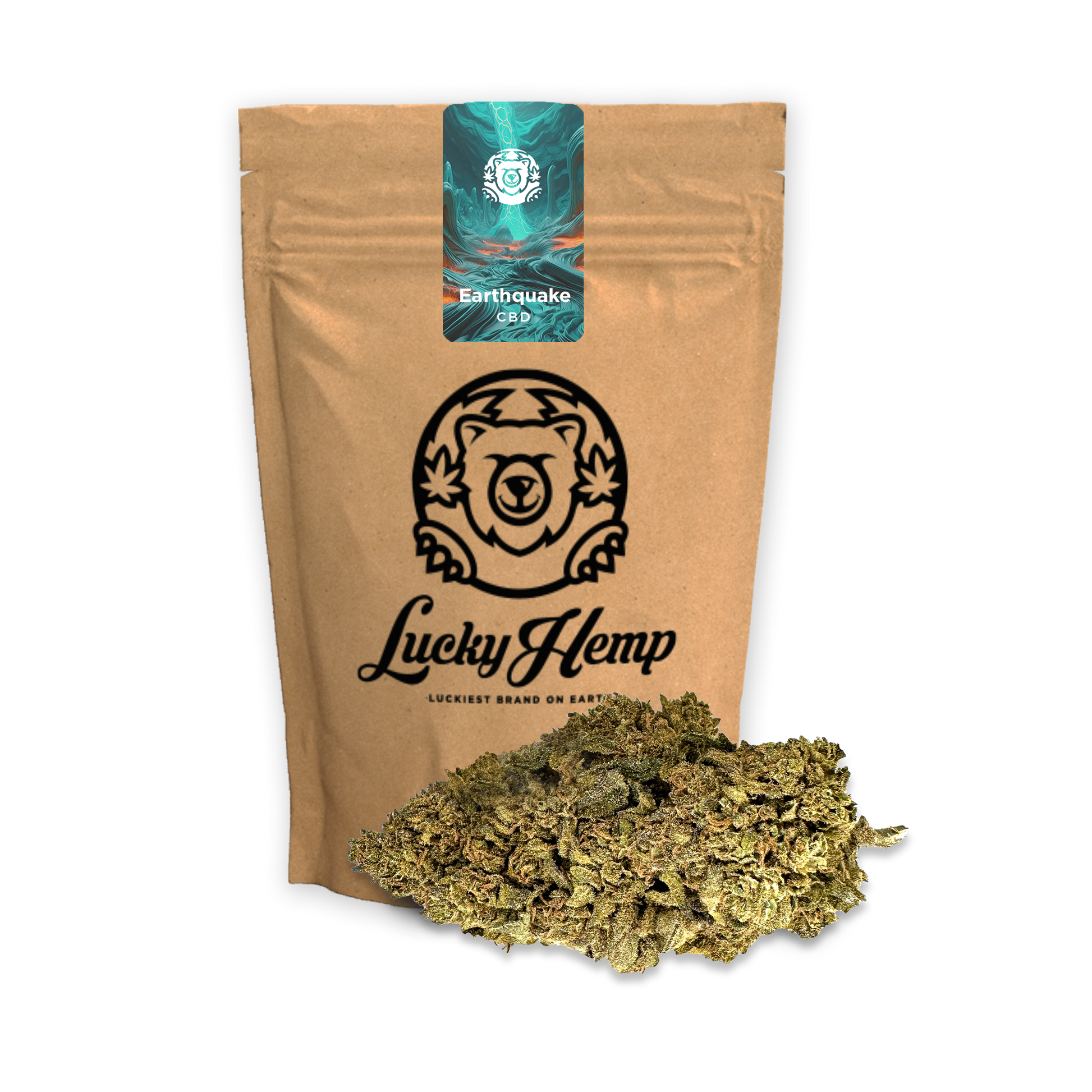Earthquake CBD Blüten Lucky Hemp   