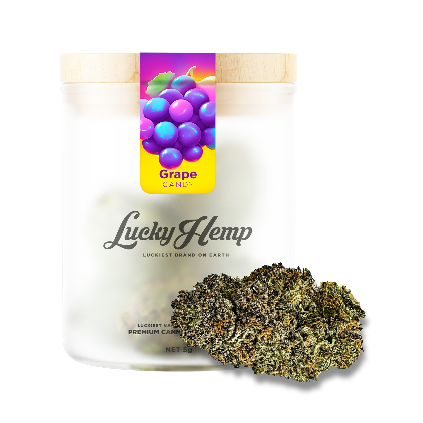 Candy Grape Blüten Lucky Hemp   